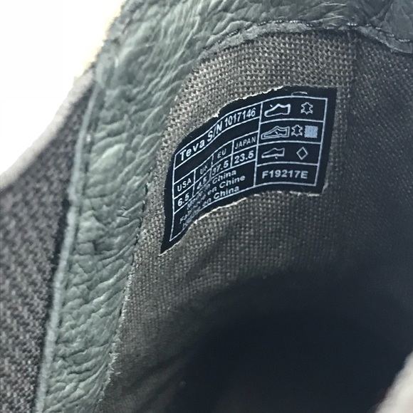 Teva Chelsea Leather Suede Ankle Boots - Picture 5 of 8